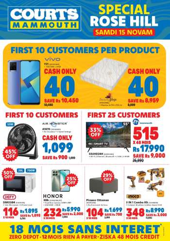 thumbnail - Catalogue Courts Mammouth