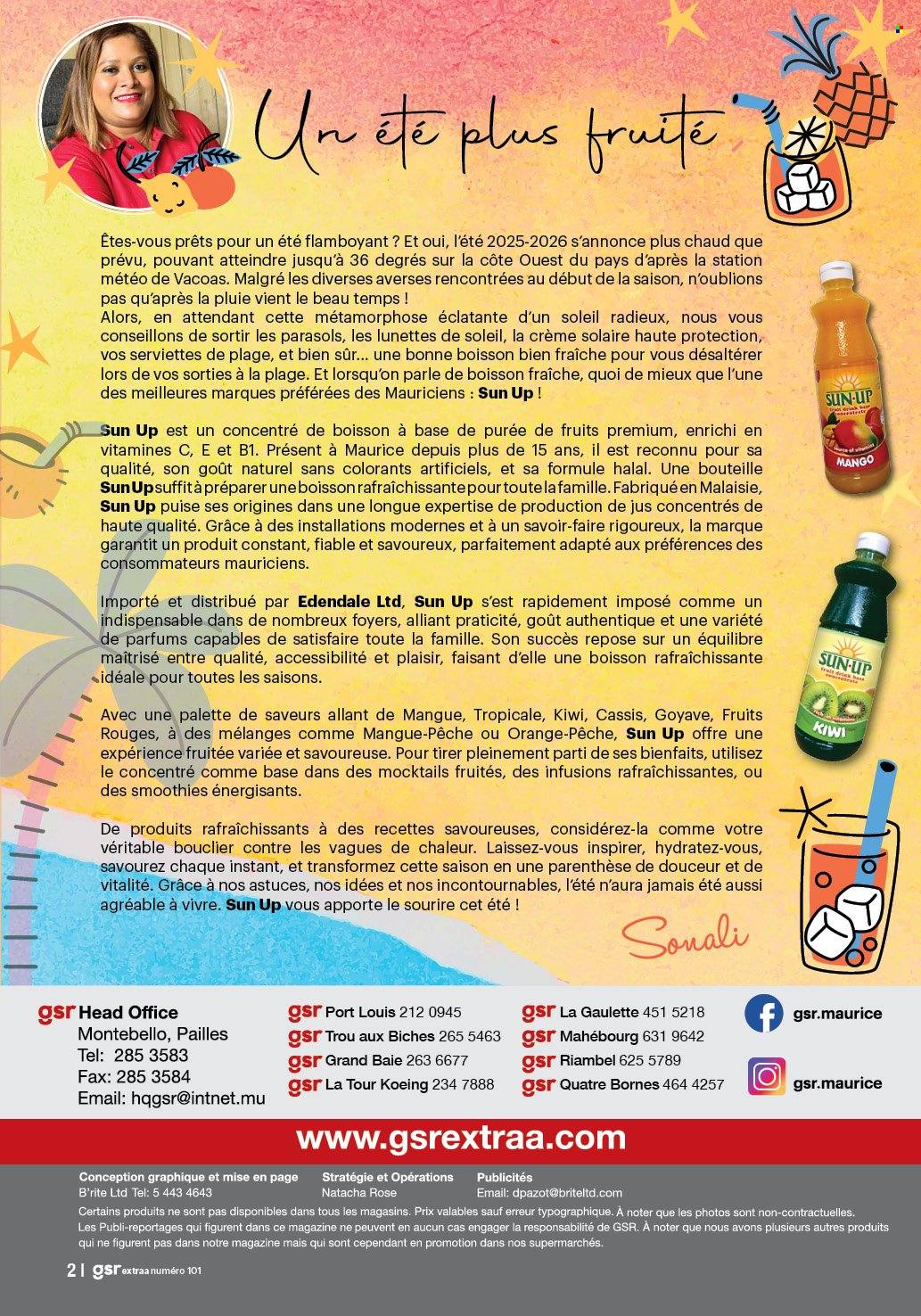 Catalogue GSR - 18/11/2025 - 30/11/2025. Page 2