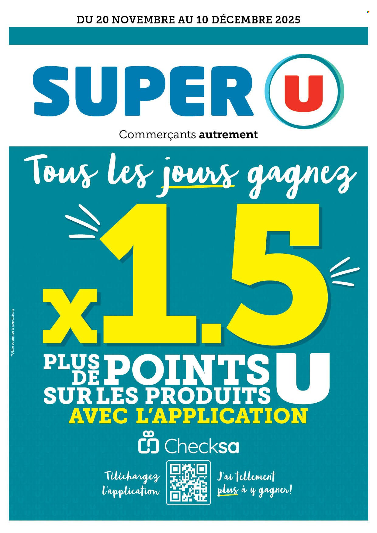 Catalogue Super U - 20/11/2025 - 10/12/2025. Page 1