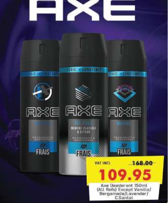 Axe Deodorant 150ml