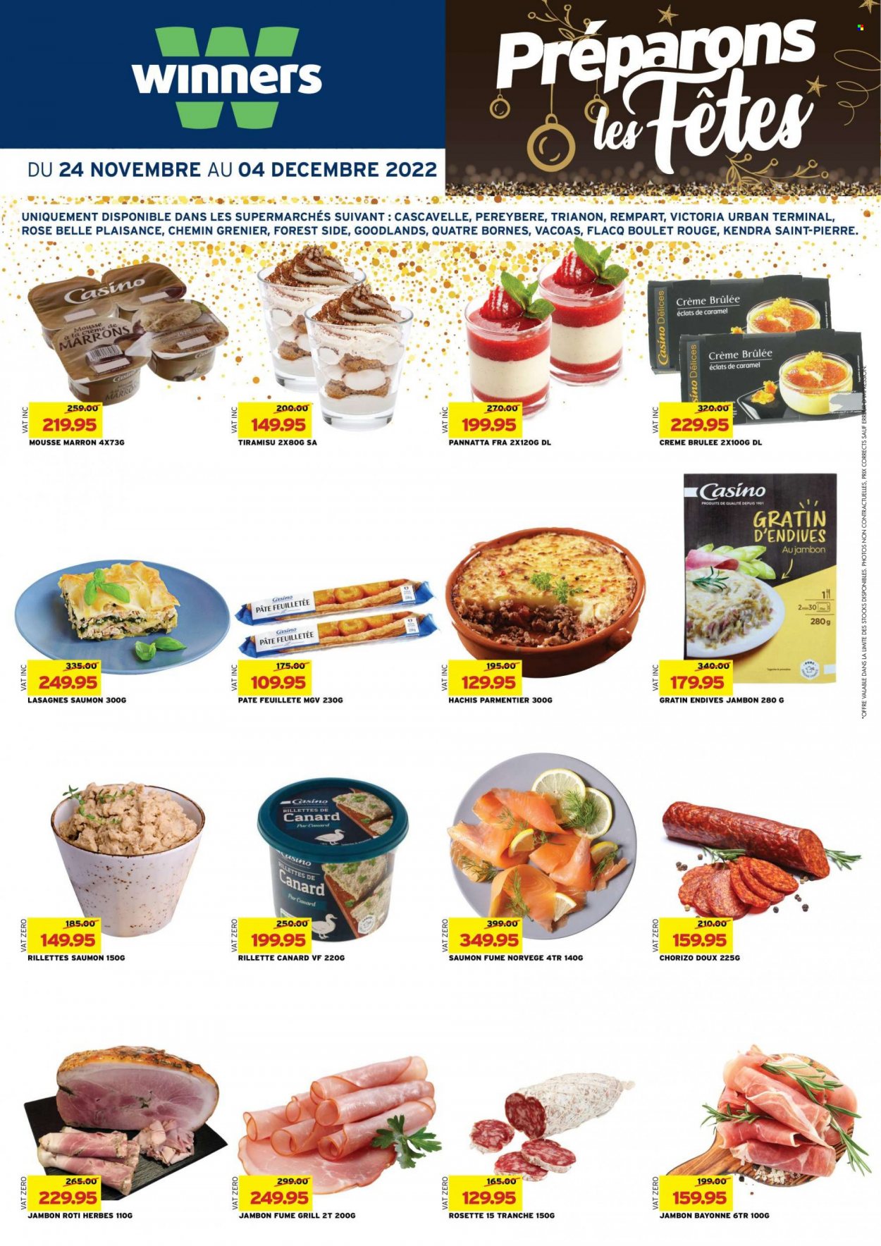 <magasin> - <du DD/MM/YYYY au DD/MM/YYYY> - Produits soldés - ,<products from flyers>. Page 9. 