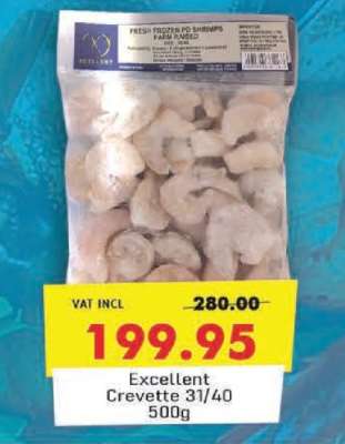 Excellent Crevette 31/40 500g