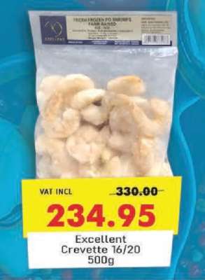 Excellent Crevette 16/20 500g