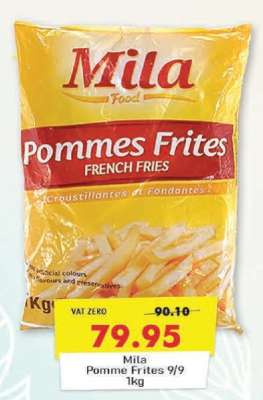 Mila Pomme Frites 9/9 1kg