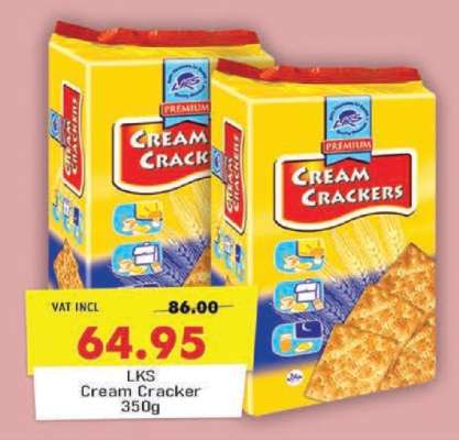 LKS Cream Cracker 350g