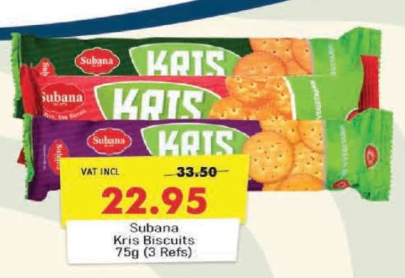 Subana Kris Biscuits