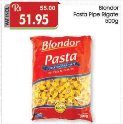 Blondor Pasta Pipe Rigate 500g