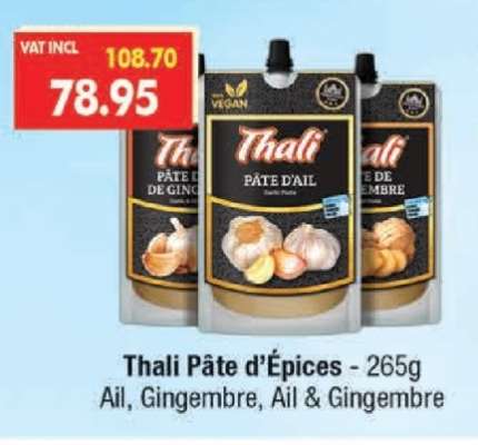 THALI PATE D'EPICES 265G