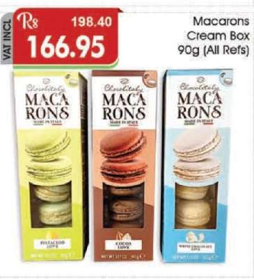 Macarons Cream Box 90g (All Refs)