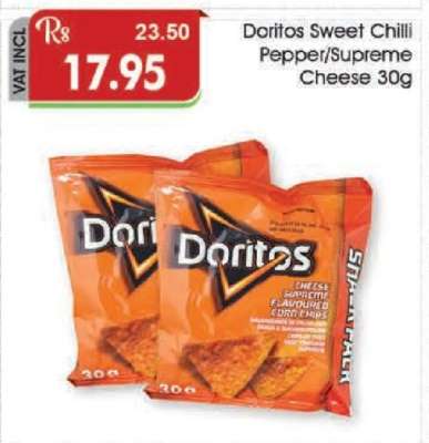 Doritos Sweet Chilli Pepper/Supreme Cheese 30g