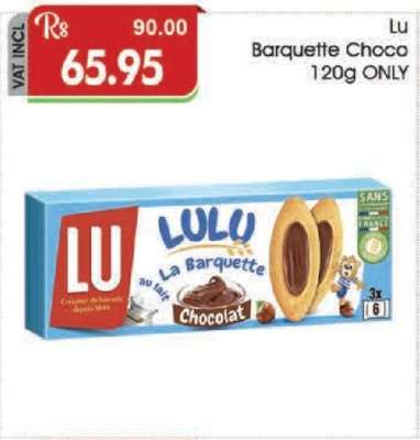 LU Barquette Choco 120g