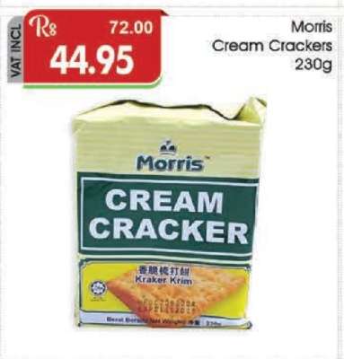 Morris Cream Crackers 230g