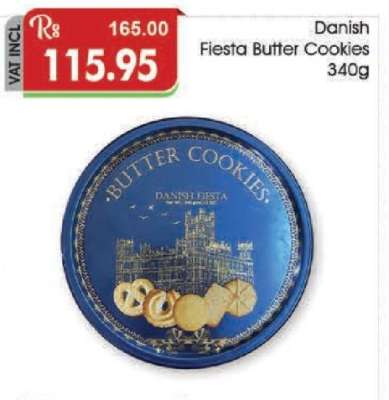 Danish Fiesta Butter Cookies