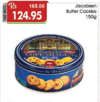 Jacobsen Butter Cookies 150g