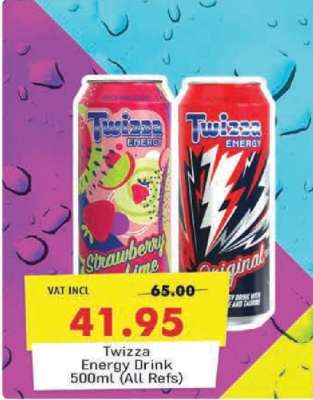 Twizza Energy Drink 500ml