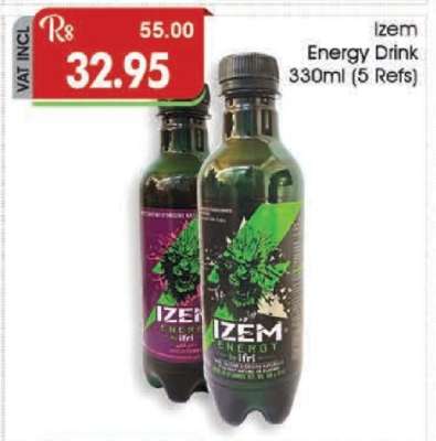 Izem Energy Drink 330ml (5 Refs)