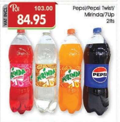 Pepsi / Pepsi Twist / Mirinda / 7Up