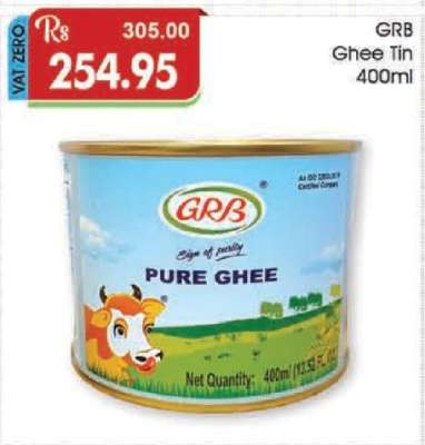 GRB Ghee Tin 400ml