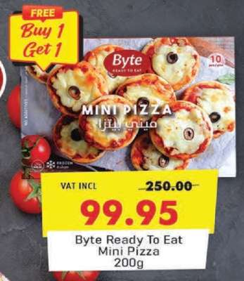 Byte Ready to Eat Mini Pizza