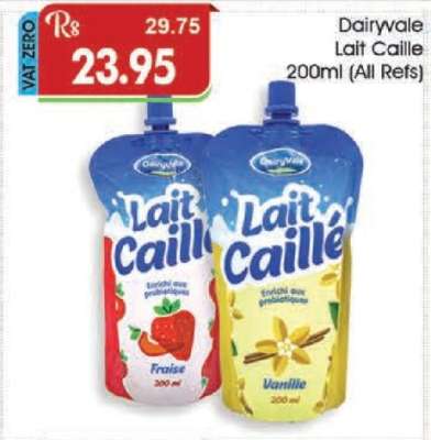 Dairyvale Lait Caille 200ml (All Refs)