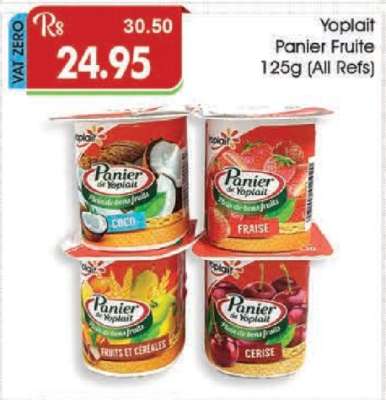 Yoplait Panier Fruité 125g (All Refs)