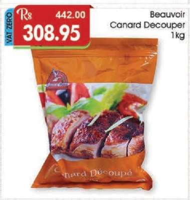 Beauvoir Canard Decouper