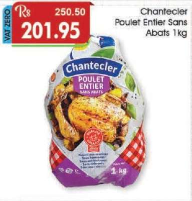 Chantecler Poulet Entier Sans Abats 1kg