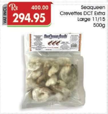Seaqueen Crevettes DCT Extra Large 11/15 500g
