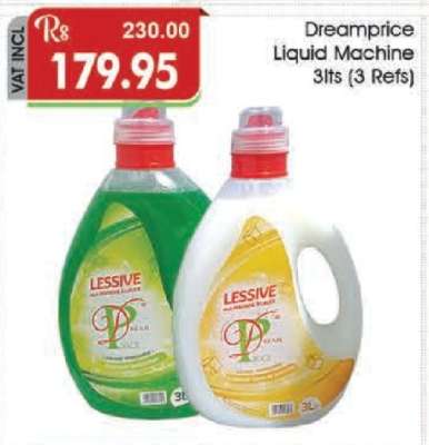 Dreamprice Liquid Machine 3lts (3 Refs)