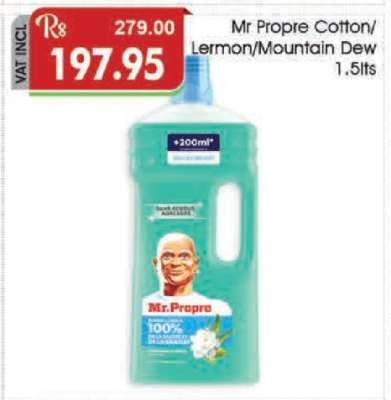 Mr Propre Cotton/Lemon/Mountain Dew