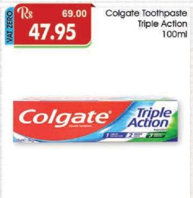 Colgate Toothpaste Triple Action 100ml