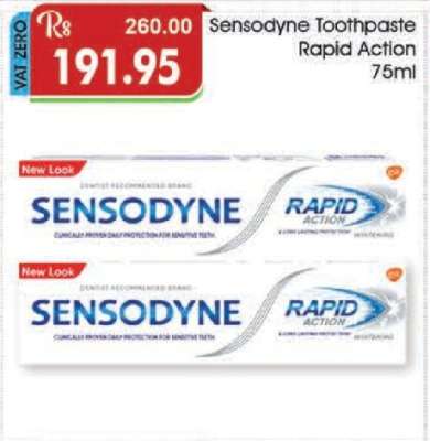 Sensodyne Toothpaste Rapid Action 75ml