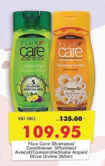 Flux Care Shampoo/Conditioner