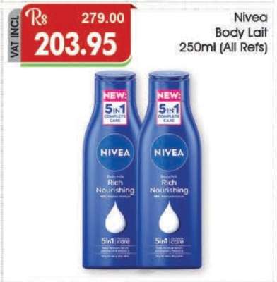 Nivea Body Lait 250ml (All Refs)