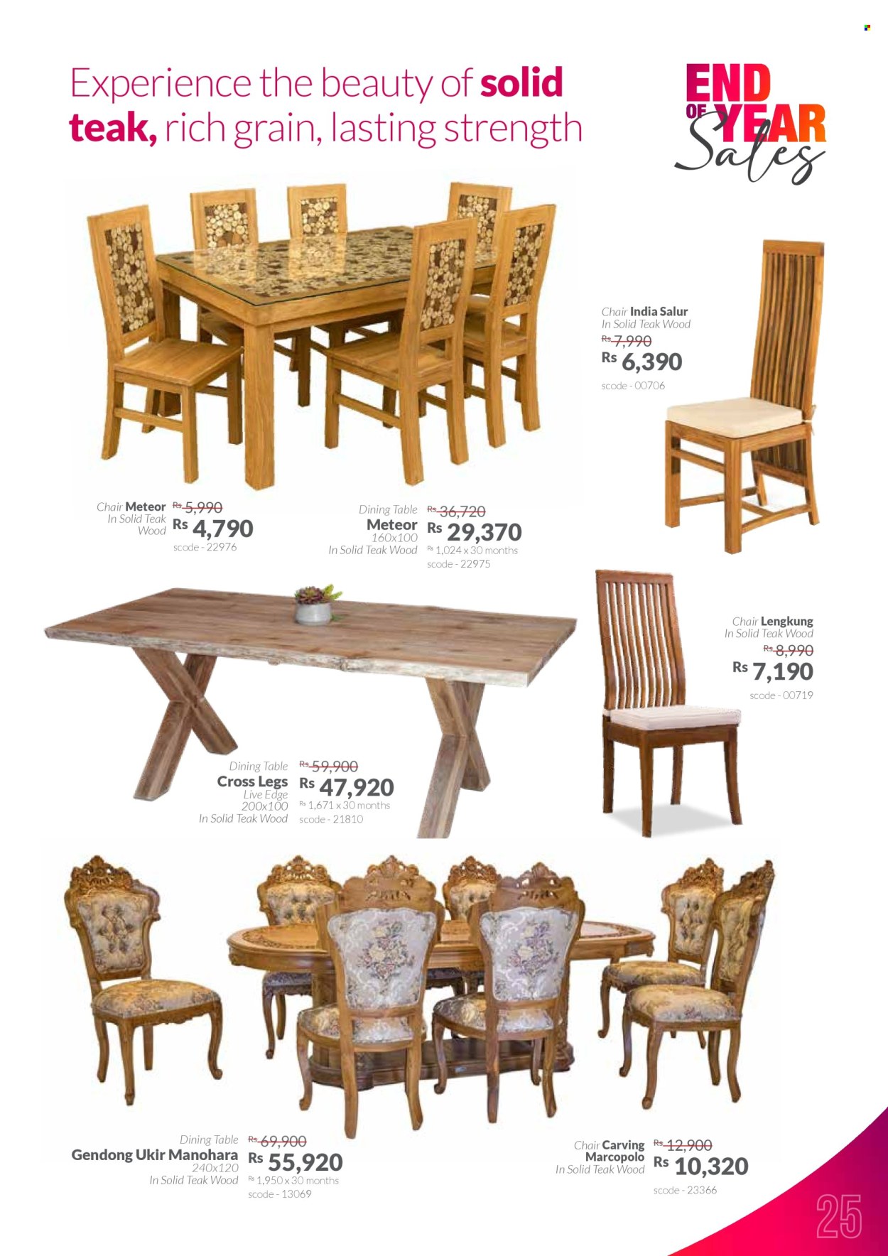 Catalogue Teak World - 20/11/2025 - 19/01/2026. Page 25