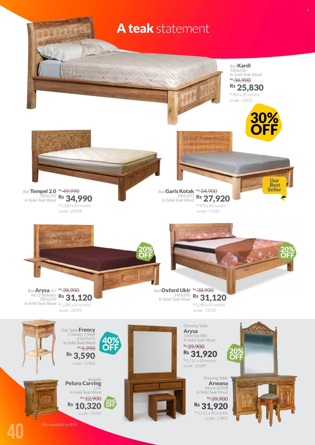 Catalogue Teak World - 20/11/2025 - 19/01/2026. Page 40