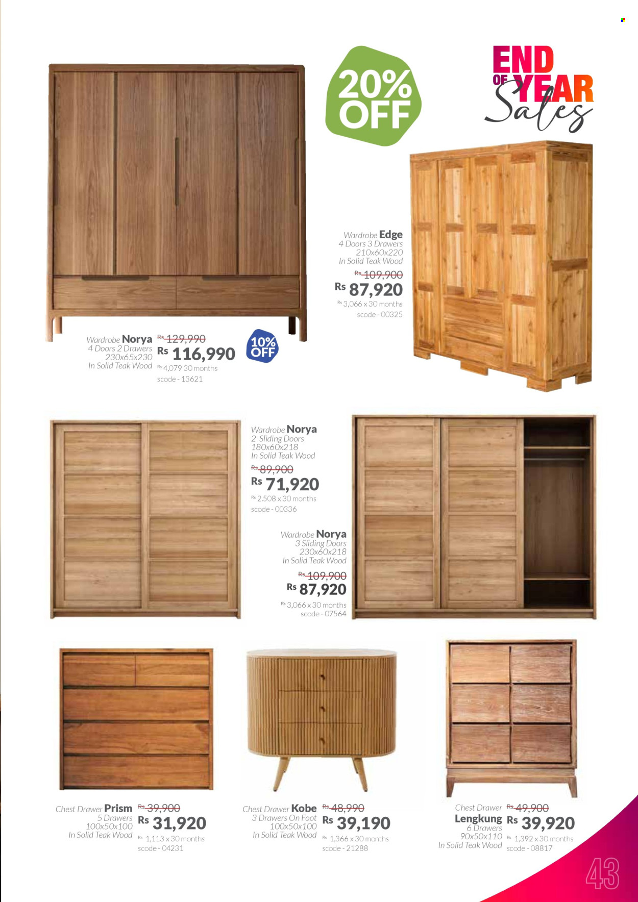 Catalogue Teak World - 20/11/2025 - 19/01/2026. Page 43