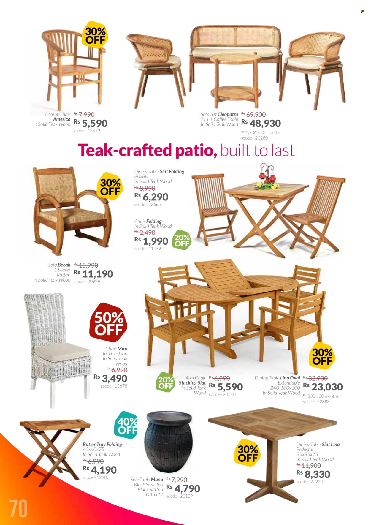 Catalogue Teak World - 20/11/2025 - 19/01/2026. Page 70