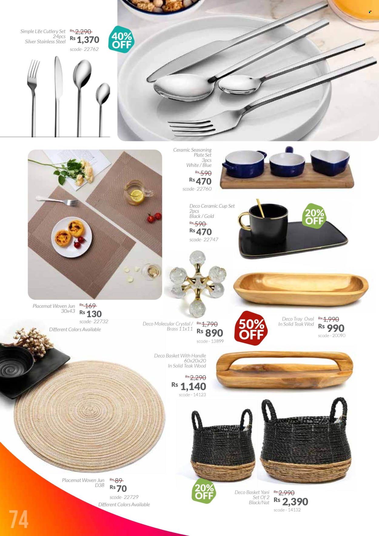 Catalogue Teak World - 20/11/2025 - 19/01/2026. Page 74