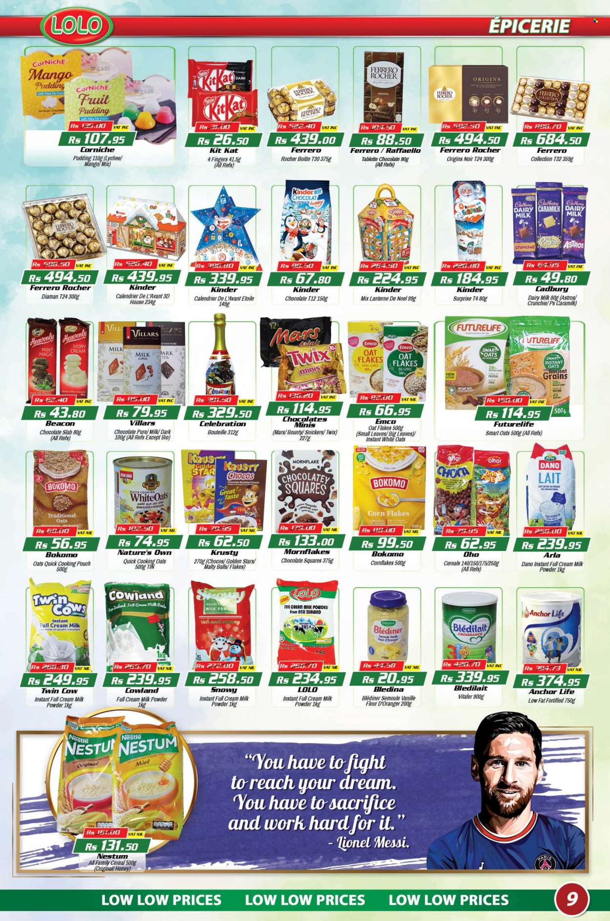 thumbnail - <magasin> - <du DD/MM/YYYY au DD/MM/YYYY> - Produits soldés - ,<products from flyers>. Page 9.