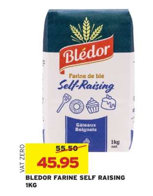 BLEDOR FARINE SELF RAISING 1KG