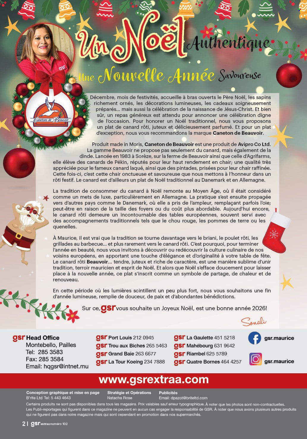 Catalogue GSR - 08/12/2025 - 16/01/2026. Page 2