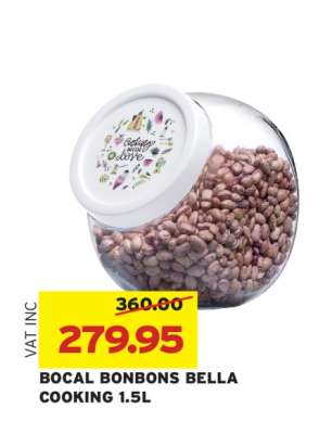 BOCAL BONBONS BELLA COOKING 1.5L