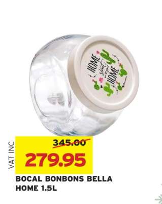 BOCAL BONBONS BELLA HOME 1.5L