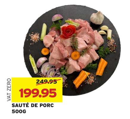 SAUTE DE PORC