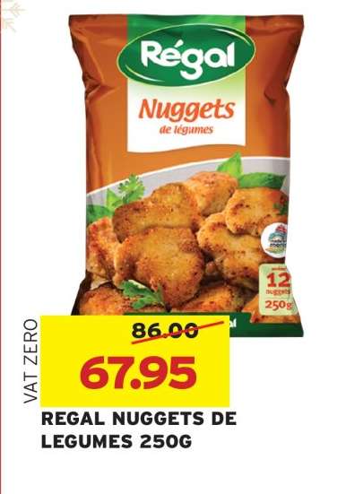 REGAL NUGGETS DE LEGUMES 250G