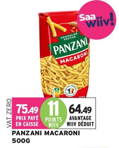 Panzani Macaroni 500g