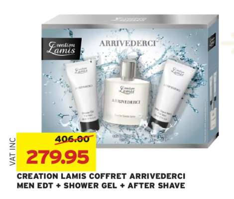 CREATION LAMIS COFFRET ARRIVEDERCI