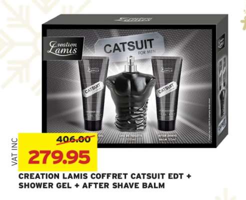 CREATION LAMIS COFFRET CATSUIT EDT + SHOWER GEL + AFTER SHAVE BALM