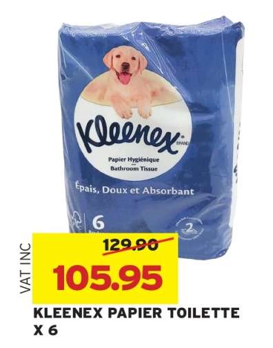 KLEENEX PAPIER TOILETTE X 6